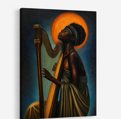 The Sound Before Sight original oil painting by AvianteArt, 30 by 40 inches