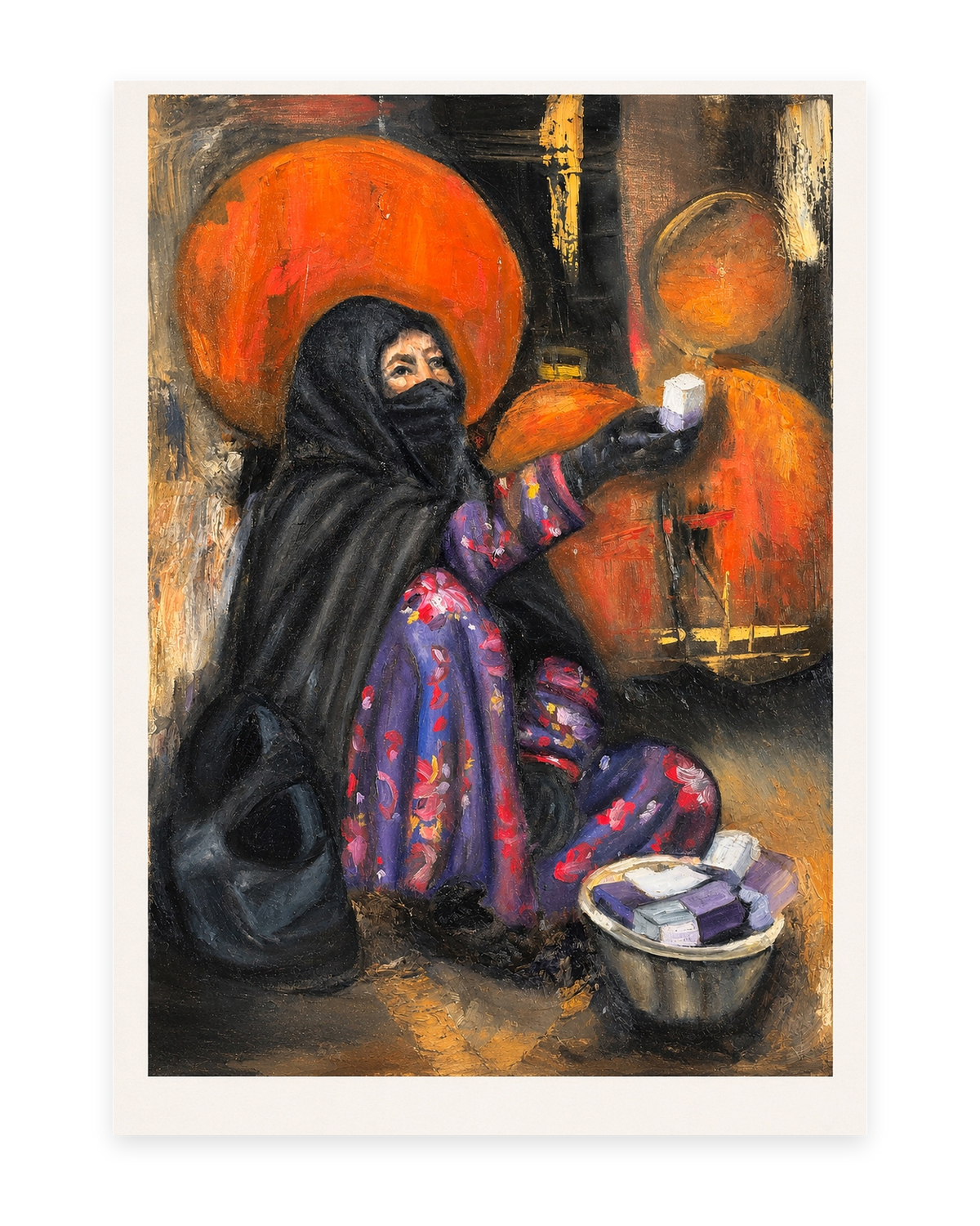 Found in the Medina art print by AvianteArt